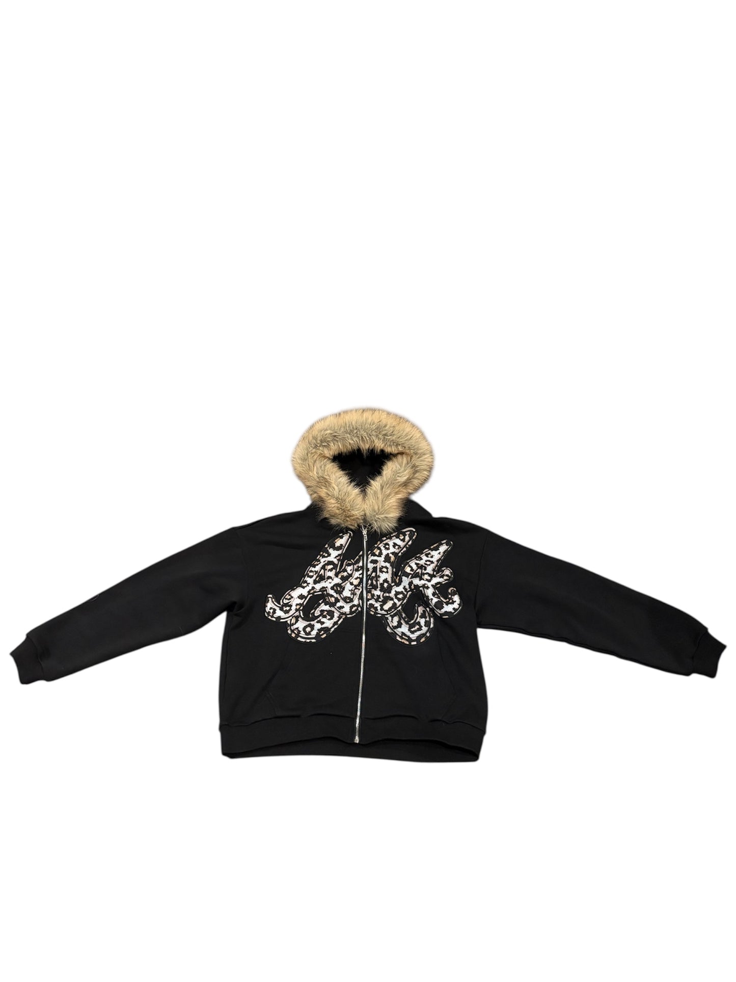 Triple A Fur Zip Up