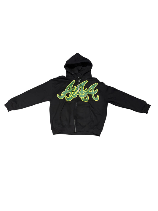 ATL Zip Up Screen Printed