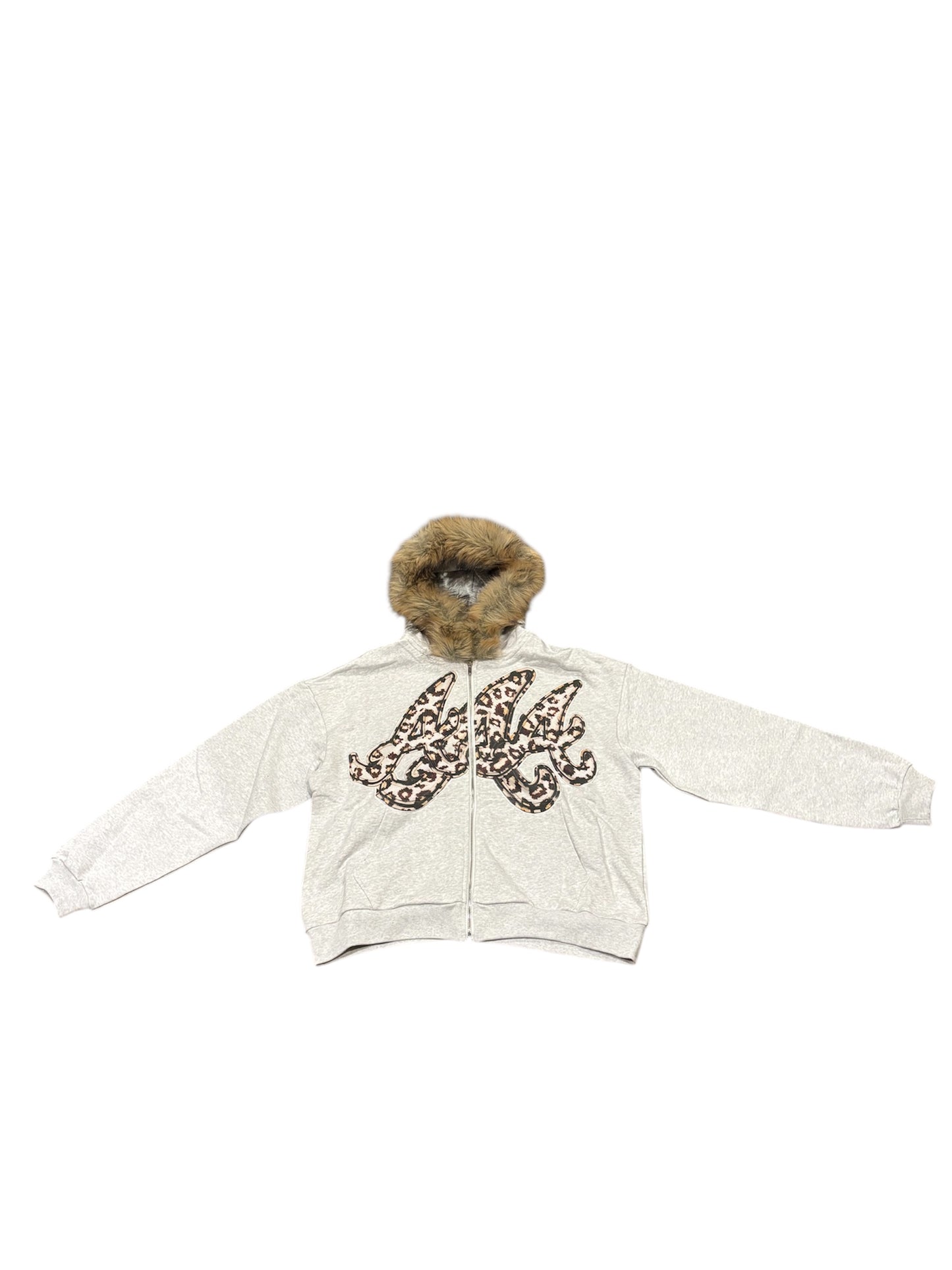 Triple A Fur Zip Up